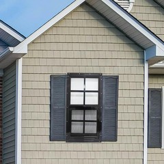 2 Pack 18×23 Aluminum Shed Windows with Tempered Glass and Fiberglass Screen