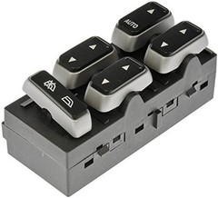 901-326 Front Driver Side Power Window Switch 5 Button – Compatible with Select