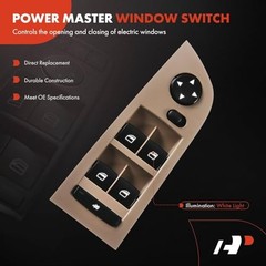 Driver Window Switch Panel for BMW 328i 07-11 330i 06 335i/M3 06-13