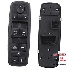 Power Window Switch Button Front Left Driver Side Compatible with Dodge Grand