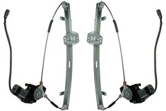 Front Power Power Window Regulator & Motor Assembly Set Compatible WRA50536