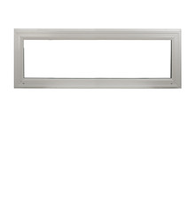 Double Pane Transom Window 48″ x 10″ FL. Approved Argon Gas Low E DP50