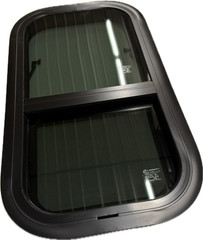 12 x 22 Vertical Window Slider RV NO TRIM RING INCLUDED Camper/Trailer