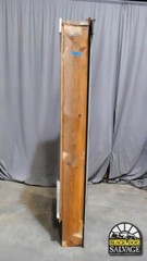 Salvaged Window, 97″H x 40.5″W, Reclaimed Victorian Storefront, Arched