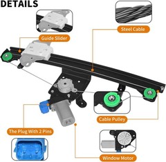 Nissan Sentra 2013-2019 Passenger Power Window Regulator
