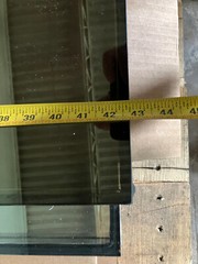 Double Pane Windows, Mirrored, Tint, 3 -42-3/4 X 82-3/4 NO Frame, 7’-6” X 11”-7’