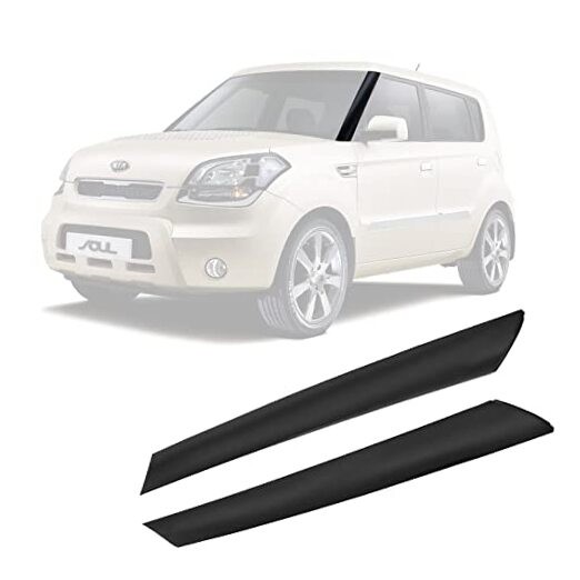 Windshield A-Pillar Trim Molding Set, Compatible with Kia 2010-2013 Kia Soul