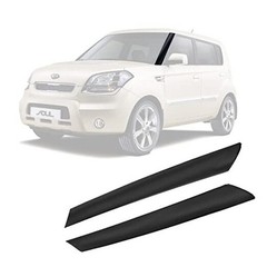 Windshield A-Pillar Trim Molding Set, Compatible with Kia 2010-2013 Kia Soul