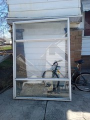 Pella Pro-Line 2-Wide Double Hung 66 x 71 White Ext. & Int. GBG Top Sash