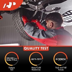 Rear Left Lower Rearward Control Arm with Bushing Compatible with Mazda 6