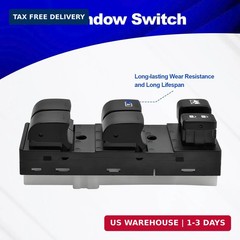 Power Window Switch Compatible with Nissan Versa 2012-2019 Part Number 254013AA1
