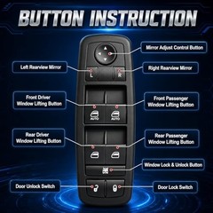 Master Power Window Switch 4602863AD for Dodge RAM 1500/2500/3500