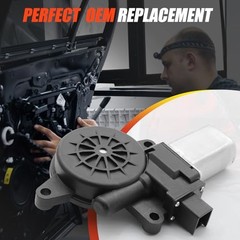 Power Window Lift Motor Compatible with Mazda 2 (2011-2014), Front driver Side