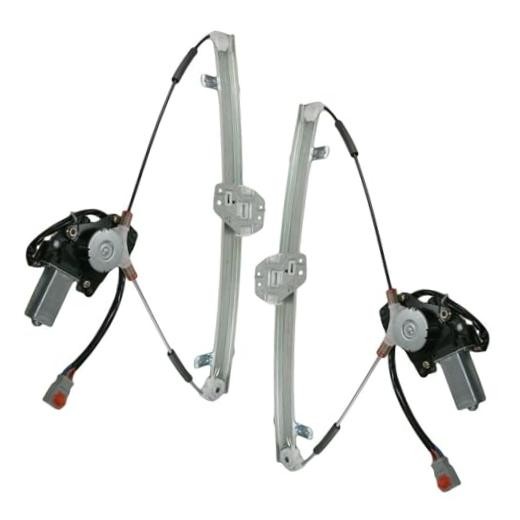 Front Power Power Window Regulator & Motor Assembly Set Compatible WRA50425