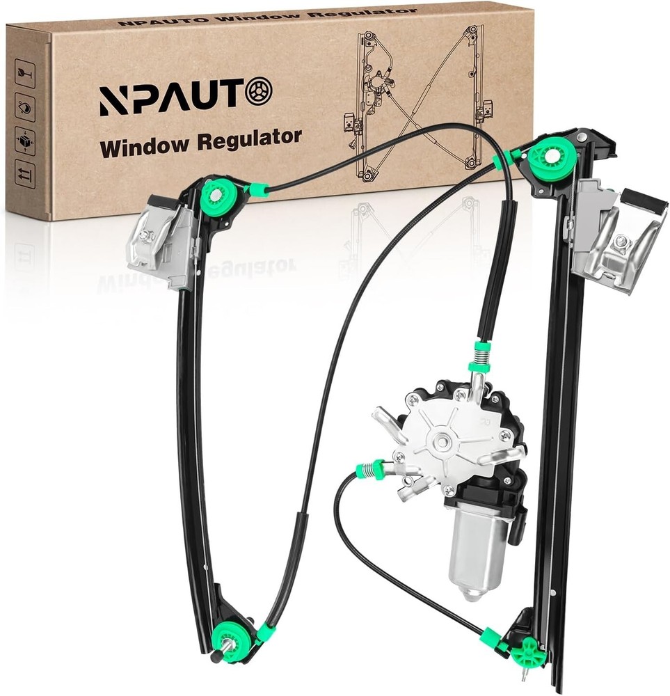 Front Passenger Side Power Window Regulator with Motor fit for Chevy Corvette