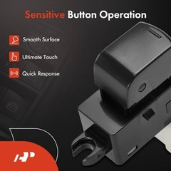 Rear Left or Right – Power Window Switch – Compatible with Nissan Sentra 2007