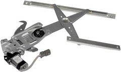 741-756 Front Driver Side Power Window Regulator And Motor Assembly