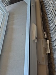 24 x 36White Awning Window, Double-Pane Clear Glass, Screen, Colonial GBG