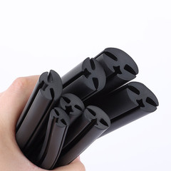 NBR Rubber Window Seal Strip – 3 Groove Weatherproof Edge Trim (Per Meter) New