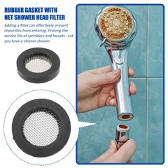 Corrugated Pipe Gasket Faucet Screen Lip Shower Lip for Plumbing