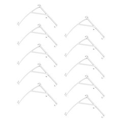 10 Pcs Valance Securing Clips Window Blind Parts Retainer Attachment