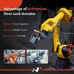 Door Latch Lock Actuator Compatible with Cadillac Vehicles – Rear Left Driver