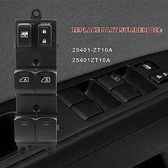 Master Power Window Switch Compatible with Nissan Titan 2004-2015 | Fit for