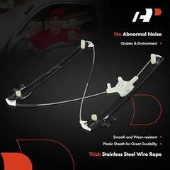 Front Passenger Power Window Regulator Replacement for 14-19 Range Rover Sport