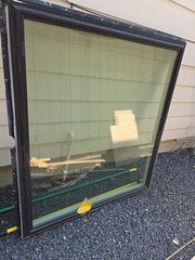 Sierra PACIFIC Low-e WINDOW 4ft*4ft with custom Hunter Douglas motorized blind