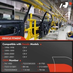 Electric Power Window Regulator with Motor Compatible with Honda Front Driver