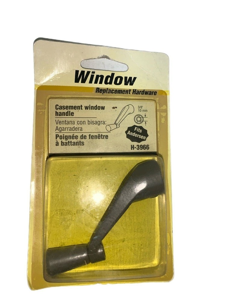 Window Crank Handle, 3/8″ Spline Socket, Fits Andersen® Casement Oper H3966