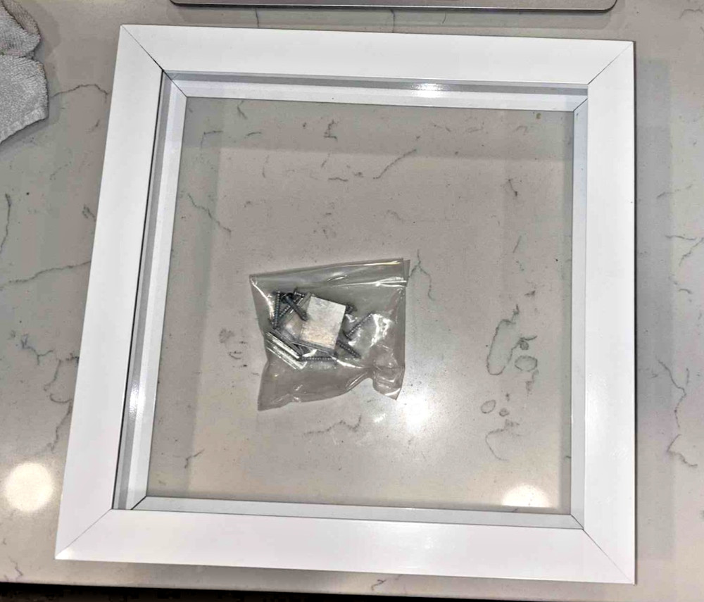 51011212 Glass Frame 2″ x 12” x 12” Window Frame Kit Garage W/O Glass