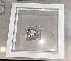 51011212 Glass Frame 2″ x 12” x 12” Window Frame Kit Garage W/O Glass