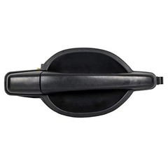 Outside Door Handle Black Textured Compatible with Mitsubishi Rear Right