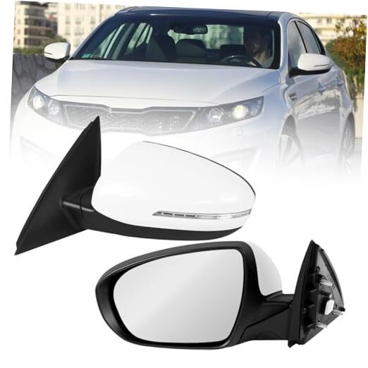 2011 2012 2013 Left Driver Side Mirror Rear Door View Mirror Left Driver-5pins