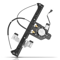 Rear Driver Side Power Window Regulator with 2-Pin Motor Rear Driver Side (LH)