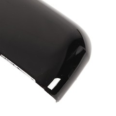 1 Pair Glossy Black Door Rear View Mirror Cover Cap Improve Appearance For HJRA