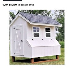 2 Pack 12×18 Flush Mount Shed Windows with Tempered Glass & Screen – White(S113)