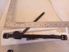 Lot of 2 Jeld-Wen Custom Casement Push-Out Stay Bar 12” – oil rubbed bronze