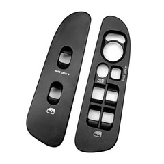 Front Driver Left Side and Passenger Right Side Door Window Switch Bezel,