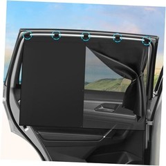 2-Pack Magnetic Car Window Shades – Double Layer UV Protection for Side