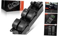 Front Driver Side Electric Master Power Window Switch Compatible with