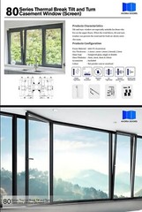 Elite Avora 32″ x 72″ Tilt and Turn in White Right