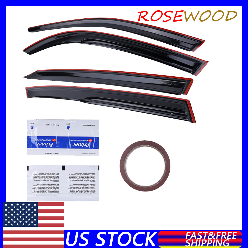 4Pcs Wind Deflectors Window Vent Visors Rain Guard For Acura Integra 2023-25 US