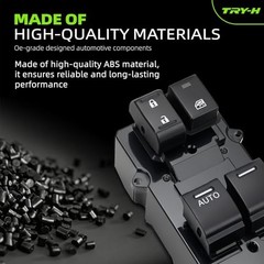 35750TR0A41 Master Power Window Switch Compatible with Honda Civic HF LX Sedan
