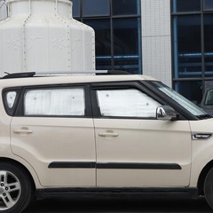 Windshield Sunshade Kit for Kia Soul 2009-2013 Accessories Front Rear Window …