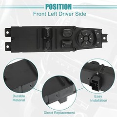 Front Left Driver Side Master Power Window Switch Fits Dodge Dakota Club