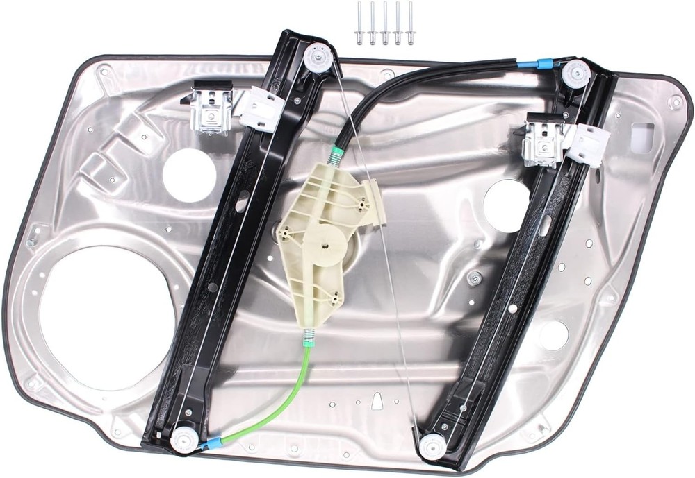 Front Left Window Glass Regulator with Panel for C230 C250 C300 E250 E300