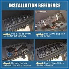 1pcs 670010305 670025406 670097037 Driver Side Power Window Switch for Car