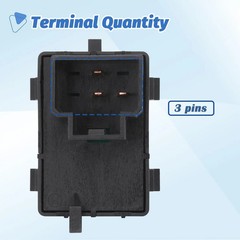 Passengers Power Window Switch & Door Lock Switch Button Compatible with 2002-20
